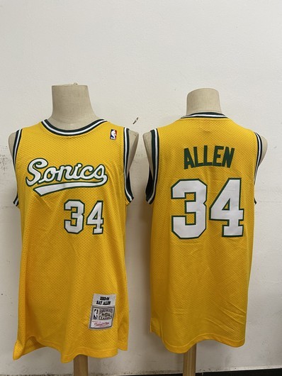 SuperSonics Throwback Jerseys 002