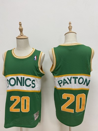 SuperSonics Throwback Jerseys 012