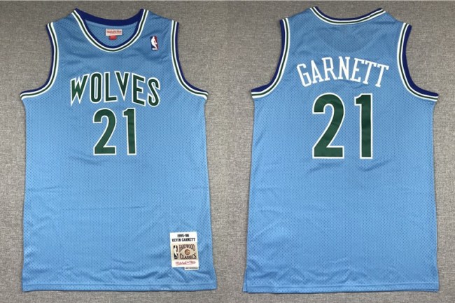 Timberwolves Throwback Jerseys 001