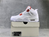 Air Jordan 4 Metallic red
