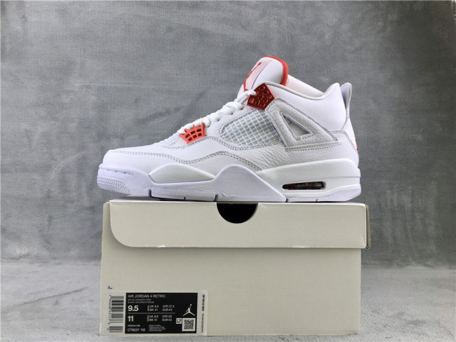 Air Jordan 4 Metallic red