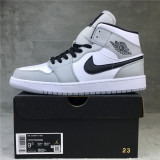 Air Jordan 1 Mid Light Smoke Grey