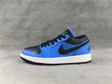 Air Jordan 1 Low Black & Blue 
