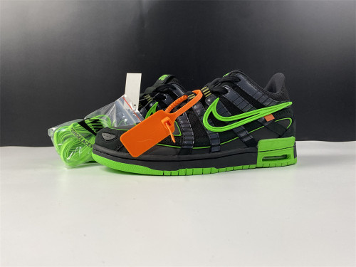 OFF-WHITE x Nike Air Rubber Dunk “Green Strike”