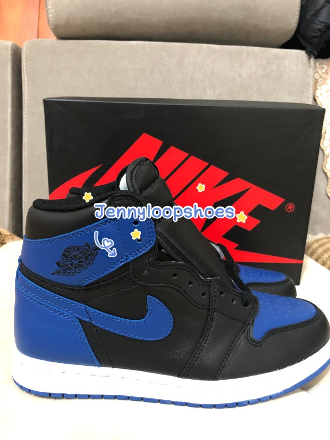 Air Jordan 1 Black & Blue