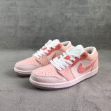 Air Jordan 1 Low Pink Wool 