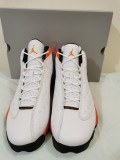 Air Jordan 13 Retro White & Orange 