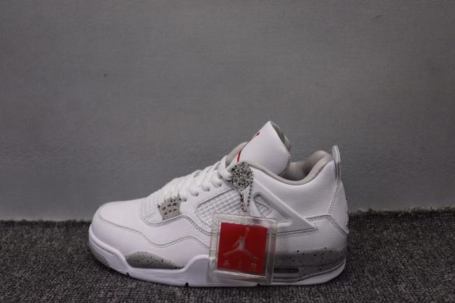 Air Jordan 4 white oreo 