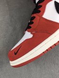Authentic Air Jordan 1 High Switch White Red