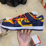 Off White x Nike Dunk Low LTHR OW