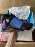 Air Jordan 14 black Charity 