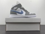  Air Jordan 1 Mid smoke grey 