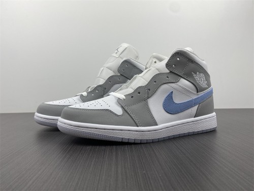  Air Jordan 1 Mid smoke grey 