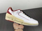 Authentic Air Jordan 2 Low Off white shoes