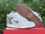 Bodega x Nike Dunk High ：Sail 