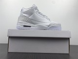 NIKE AIR JORDAN 3 full white 