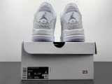 NIKE AIR JORDAN 3 full white 