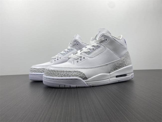 NIKE AIR JORDAN 3 full white 