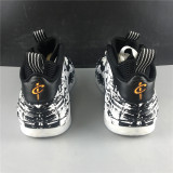 Air Foamposite One Halloween Black & white & total Orange