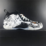 Air Foamposite One Halloween Black & white & total Orange