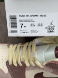 Air Jordan 1 Mid “Brown/Pink”