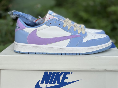 Air Jordan 1 Travis Scott blue & purple 