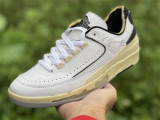 OFF-WHITE x Air Jordan 2 Low white & black 