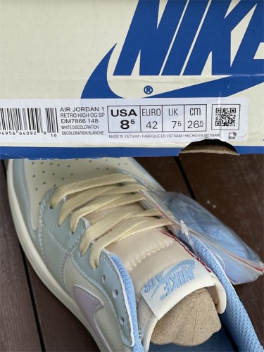 Air Jordan 1 Travis Scott blue & purple 