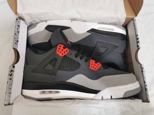 Authentic Air Jordan 4 “Infrared” 01