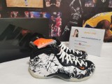 Air Foamposite One Halloween Black & white & total Orange
