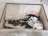 Air Foamposite One Halloween Black & white & total Orange