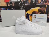 Air Force 1 high full white