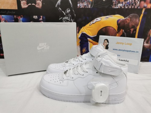 Air Force 1 high full white