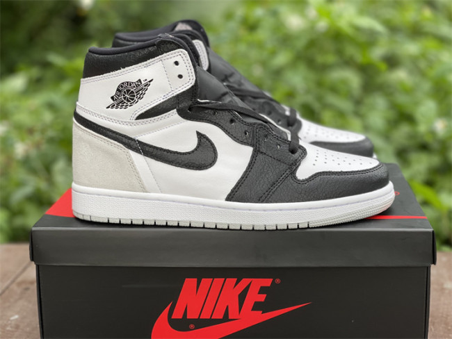Air Jordan 1 Retro High white & grey 