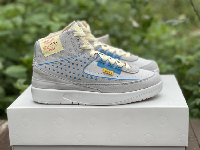 Union x Air Jordan 2 grey fog 