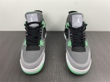 Authentic Air Jordan IV Retro Green Glow