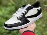 Authentic Air Jordan 1 Travis Scott white & black 