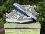 Union x Nike Dunk Low grey & blue 