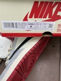 Air Jordan 1 Low TS White Grey & Red 