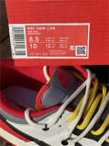 NIKE DUNK LOW White & Red 