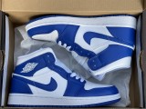 AJ1 Air Jordan 1 Mid “Hyper Royal” 