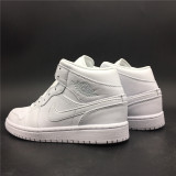 Air Jordan 1 Mid All White