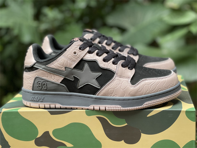 Solebox x BAPE union Black & pink & Grey 