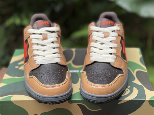 Solebox x BAPE union Black & Orange  