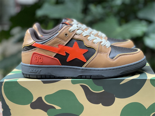 Solebox x BAPE union Black & Orange  