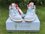 Trophy Room x Air Jordan 5 “Ice Blue”