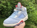 Trophy Room x Air Jordan 5 “Ice Blue”