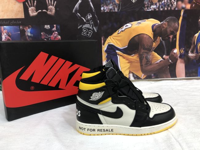 Air Jordan 1 NRG “No L’s” Black Yellow