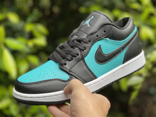 Air Jordan 1 Low Black & Green
