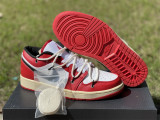 Air Jordan 1 Low Chicago White & Red 
